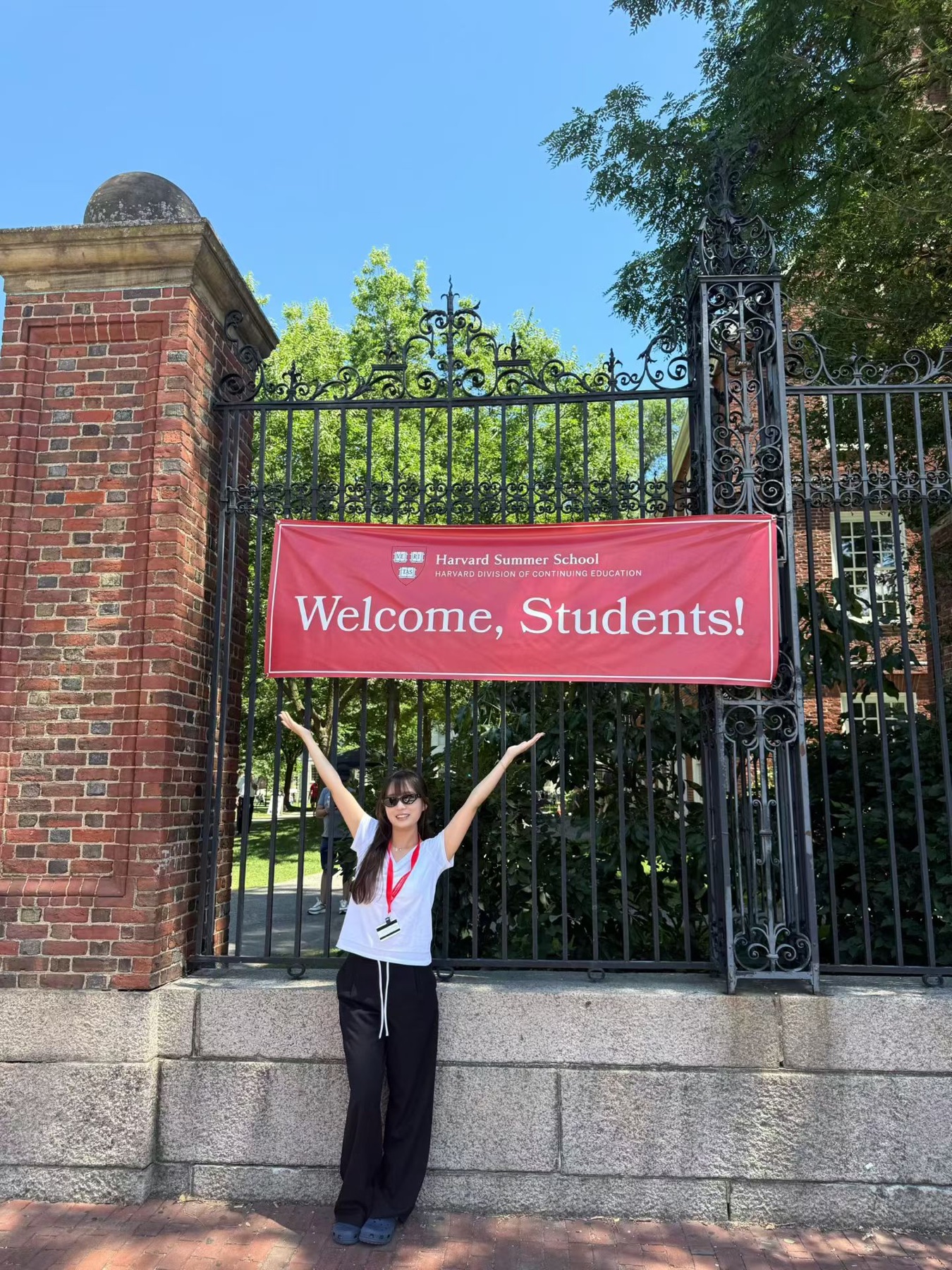 Sylvia at Harvard Summer School