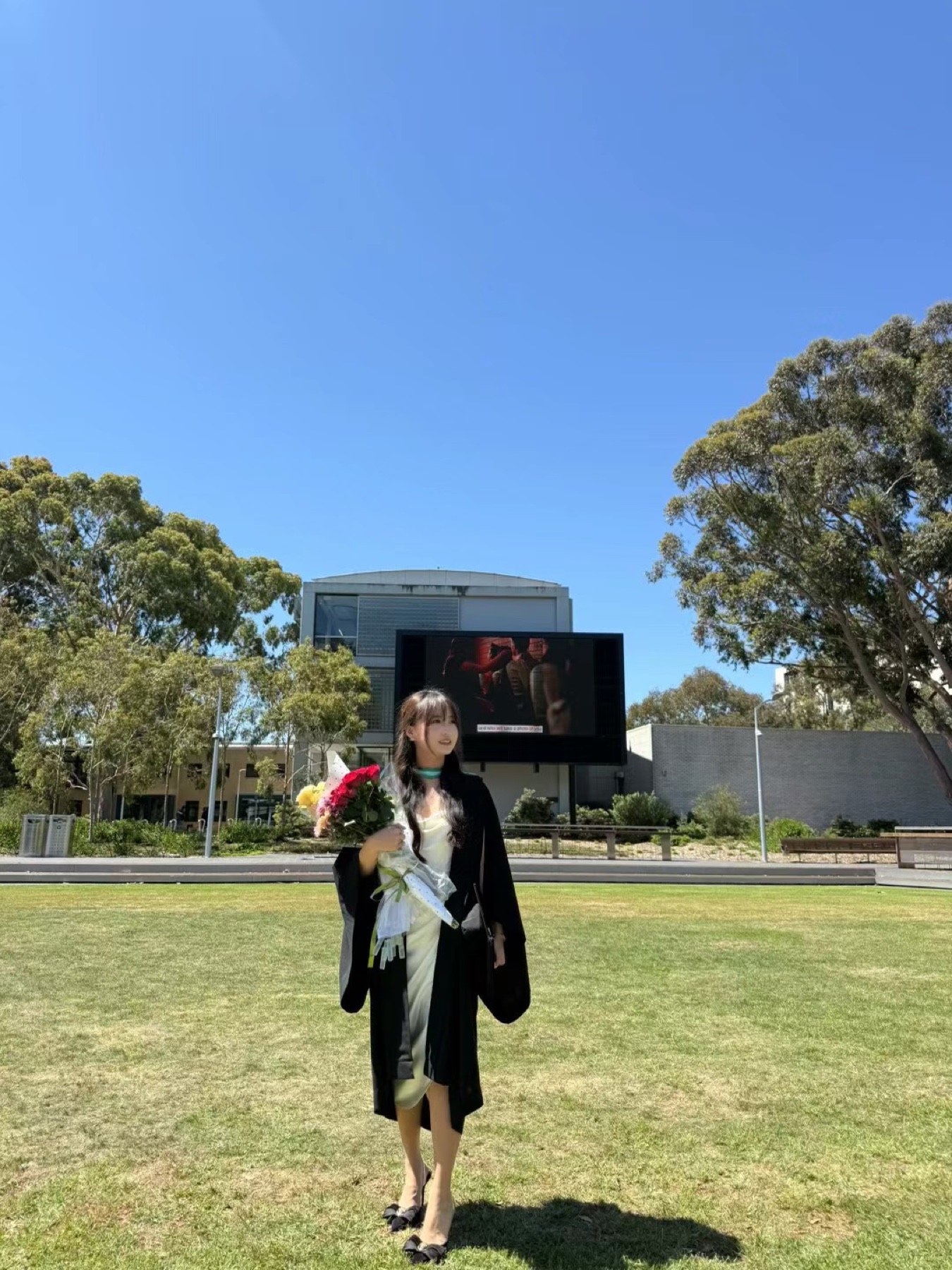 Sylvia at Monash University graduation